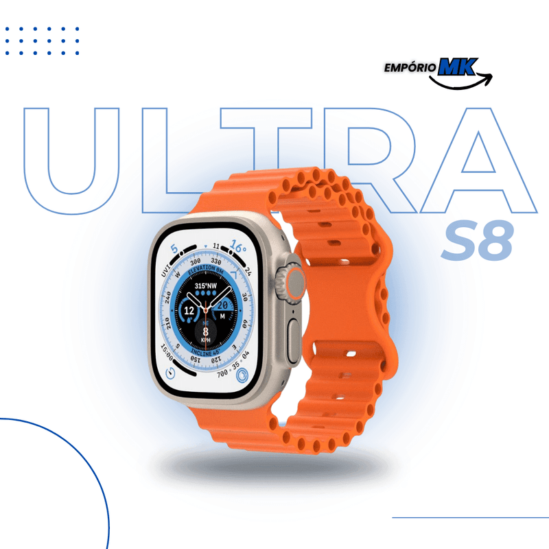 SmartWatch S8 Ultra™ - Empório MK