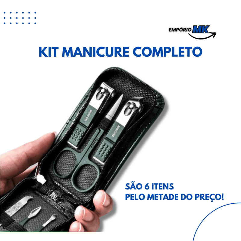 Kit Manicure Completo (6 EM 1) - Empório MK