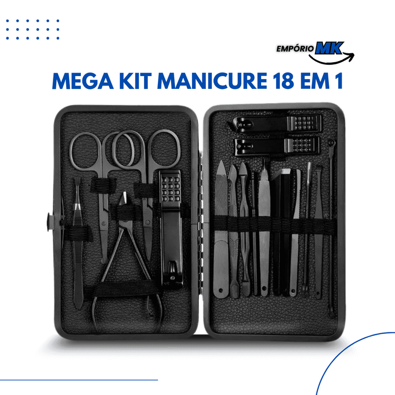 Mega Kit Manicure - [18 ITENS] - Empório MK