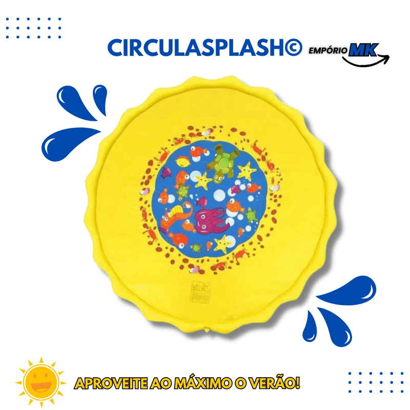 CirculaSplash© - Piscina Infantil com Chafarizes Mágicos [APROVEITE O OUTUBRO FELIZ - 50% OFF] - Empório MK