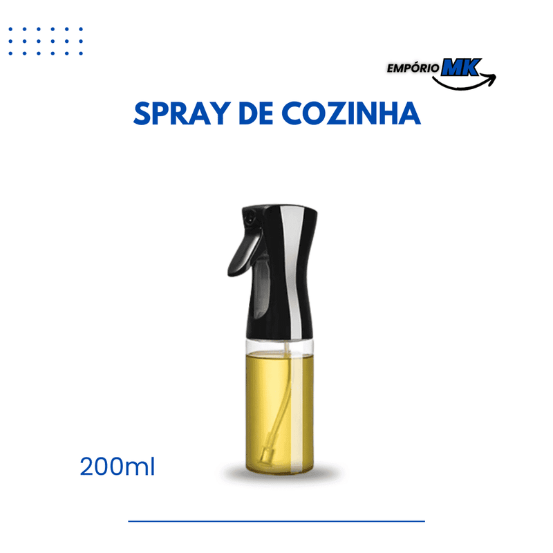 Spray de Cozinha - Azeite, Óleo ou Vinagre - Empório MK