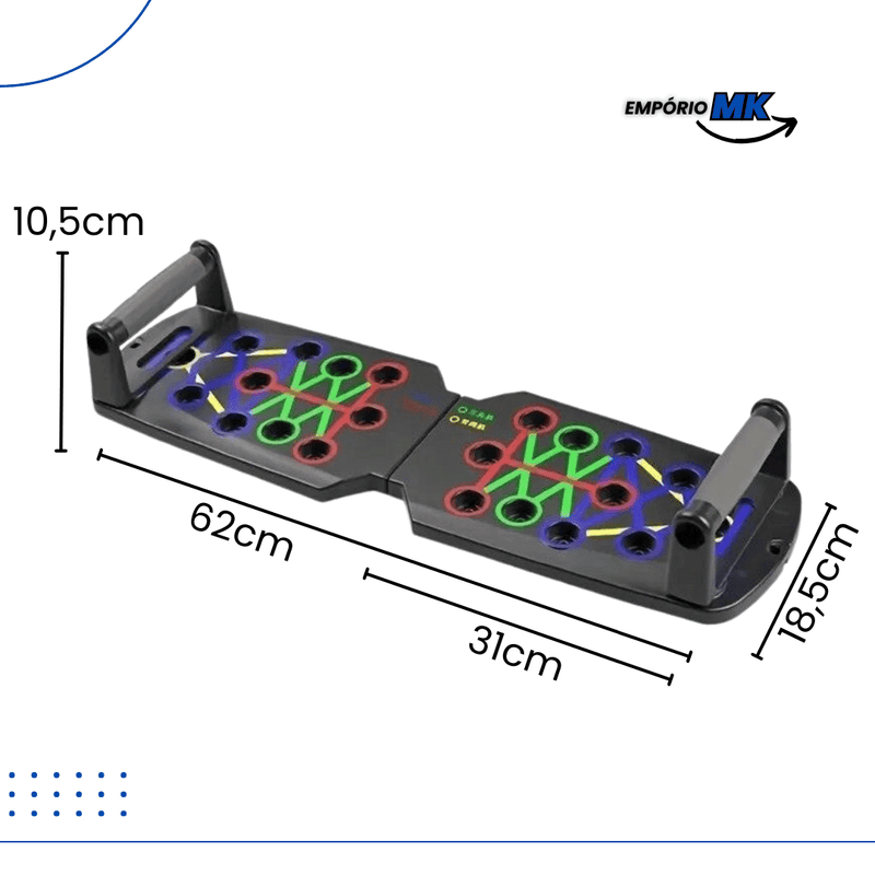1001 Flexões - Mesa Ajustável 14 em 1 - Empório MK