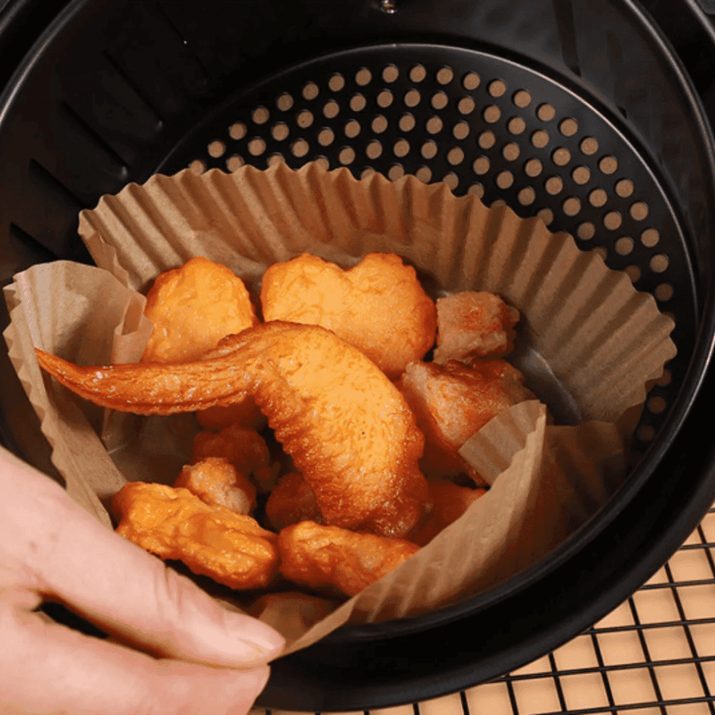 Papel Toalha para Air Fryer - [50 UNIDADES] - Empório MK