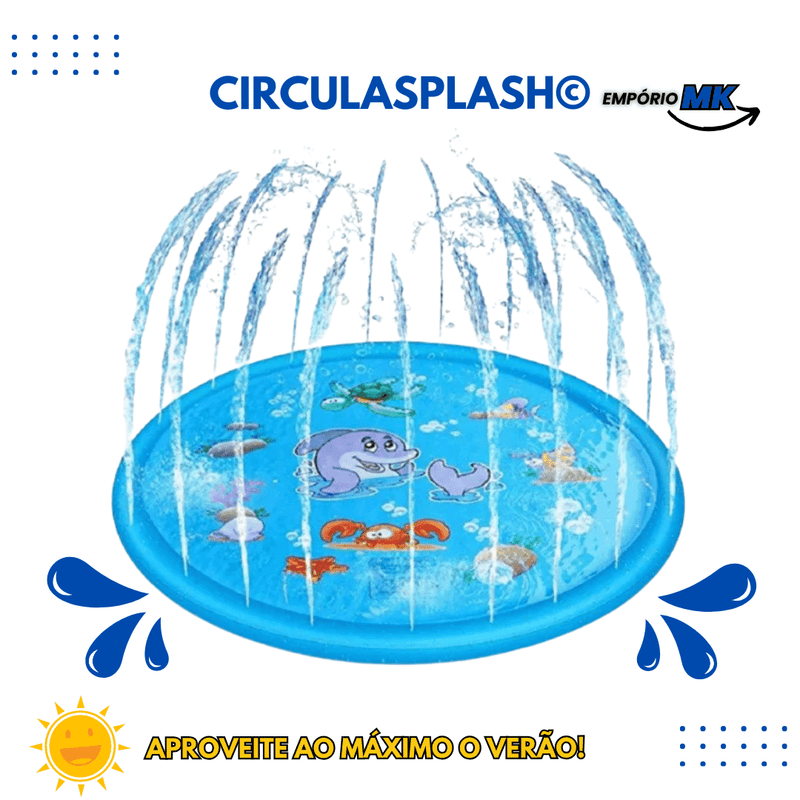 CirculaSplash© - Piscina Infantil com Chafarizes Mágicos [APROVEITE O OUTUBRO FELIZ - 50% OFF] - Empório MK