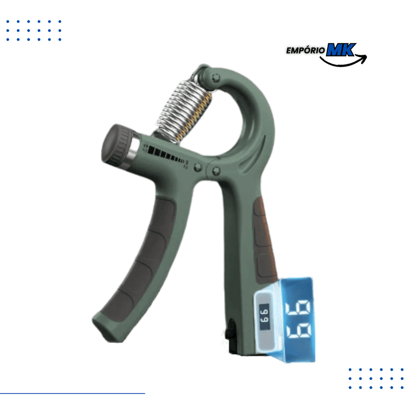 Hand Grip - Fortalecedor de Antebraços Regulável 5 a 60kg - Empório MK