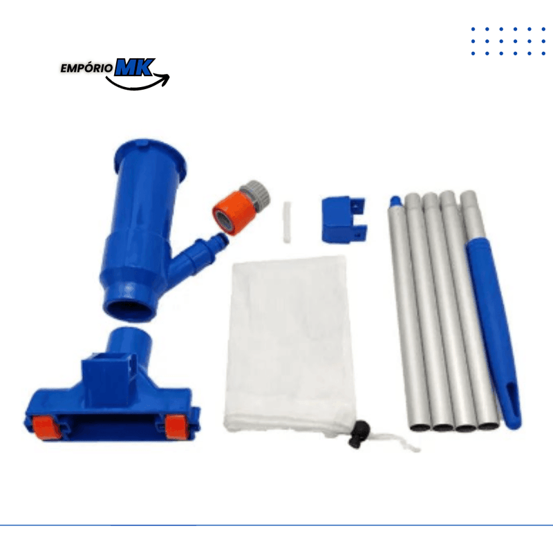 Kit Completo - Limpe sua Piscina Empório MK