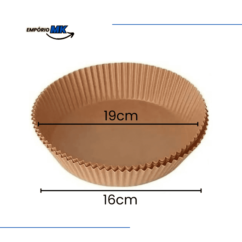 Papel Toalha para Air Fryer - [50 UNIDADES] - Empório MK