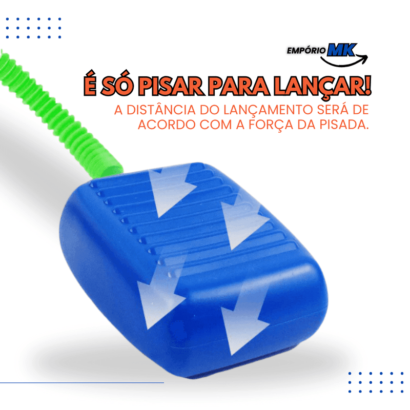 Aventura Estelar© - Lançador de Foguetes com Luzes LED [OUTUBRO FELIZ - GANHE + 2 FOGUETES LED] - Empório MK