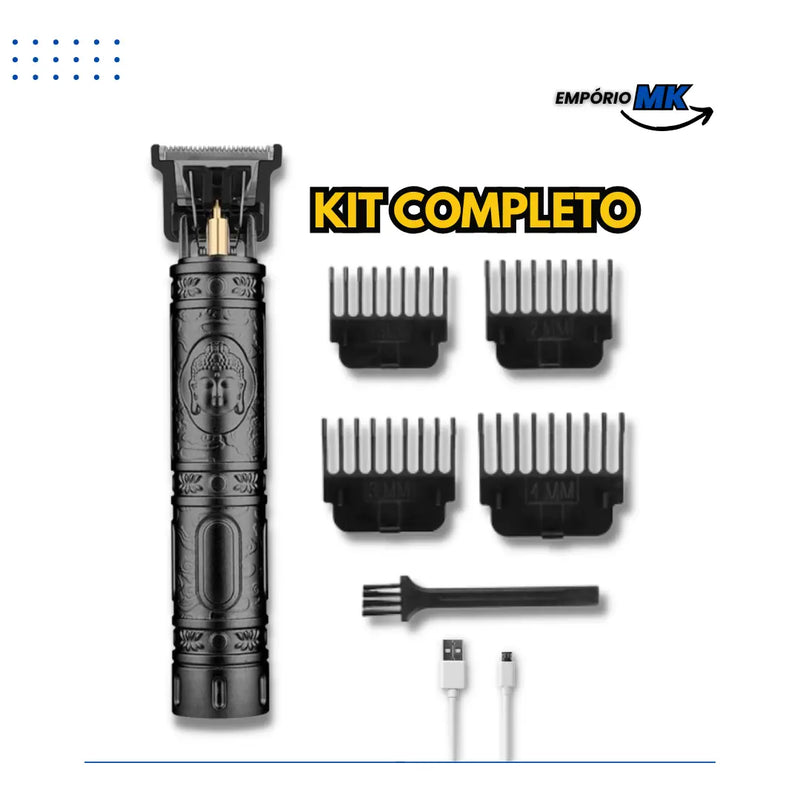 Barber Pró© [KIT C/ 4 PENTES + CARREGADOR E FRETE GRÁTIS]