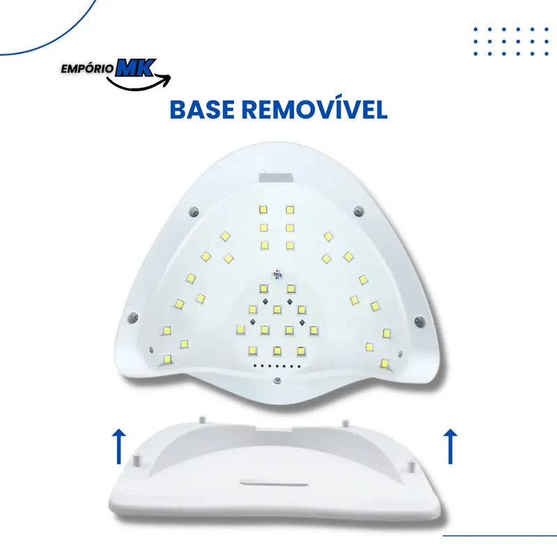 Lâmpada LED e UV - Secadora de unhas em gel com Sensor de Movimento