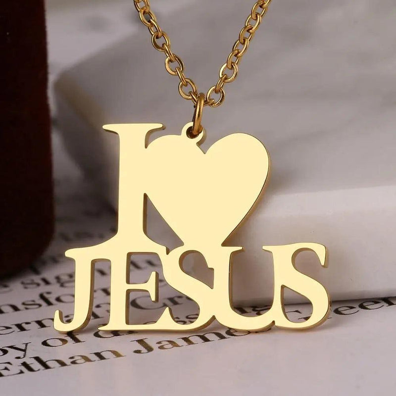 Colar I Love Jesus™ - Empório MK